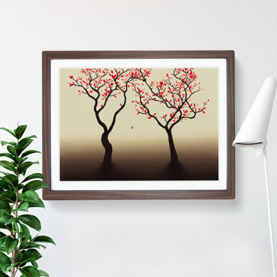 XH1022-638X Angelical Apple Trees - Single Picture Frame Print