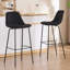 Hauteur de comptoir moderne Kavi avec coussin rembourré et pieds en métal-2070141339-2070842329