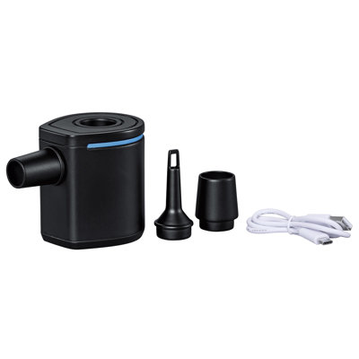 Bestway: Powertouch Pocket: USB Electric Air Pump - 3 Universal Valve Adaptors, Inflation-Deflation, Carry Pouch, Compact Handheld, 90 L/min Airflow