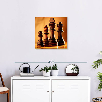 Pièces d'échecs en bois Senne
