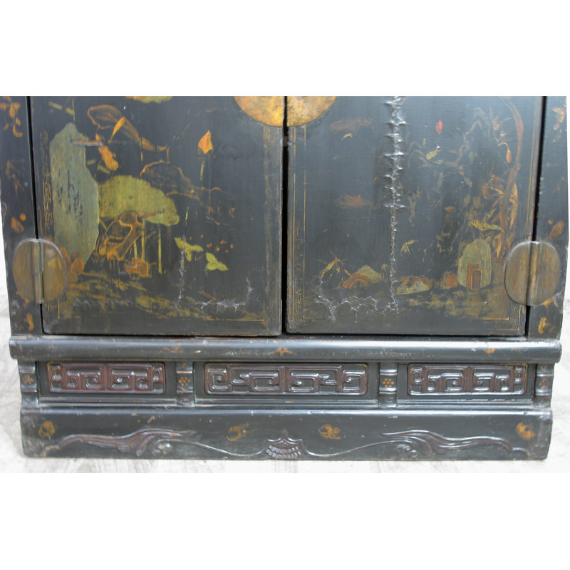 Solid Wood Accent Cabinet