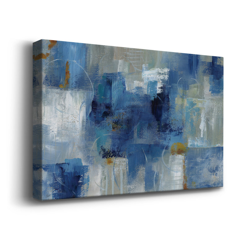 «Blue Morning» - reproduction sur toile tendue, L 27 po x H 18 po