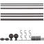 Tringle à rideaux double réglable Lipsey-1723942639-1723942632