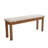 Solid Wood Dining Bench with Removable Linen Cushion-1442956847-1448424856