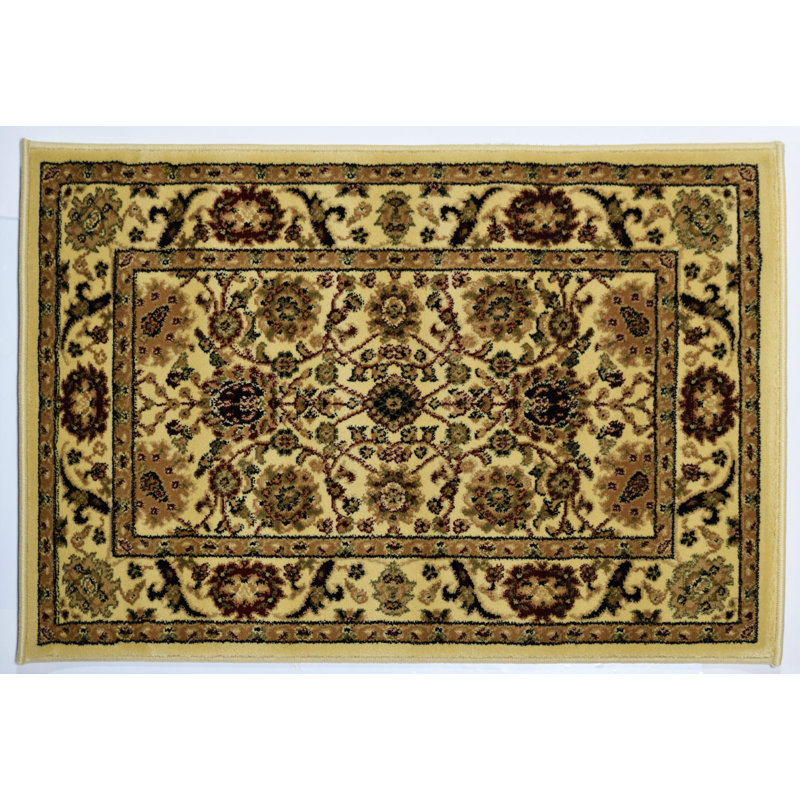 Gloucester Gilded Loom Oriental Cream Area Rug, Rectangle 5'3" x 7'10"