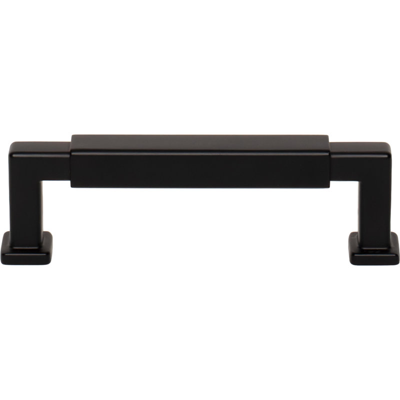 Nash Bar Pull, 3 39/50", Matte Black