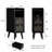 Adalia Narrow Solid Wood Nightstand With 2 Drawers-2010173443