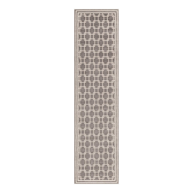 Jill Zarin Metropolitan Uptown Rug Gray, Runner 2' x 8'