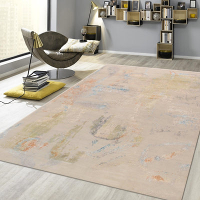 Canvello Modern Large Farmhouse Area Rugs - 9'3" X 12'3"