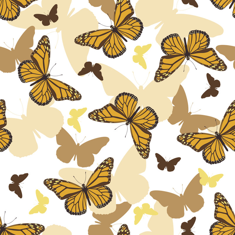 «Apaui Butterflies On Canvas» par 7Romawka7, impression, H 36 po x l 36 po