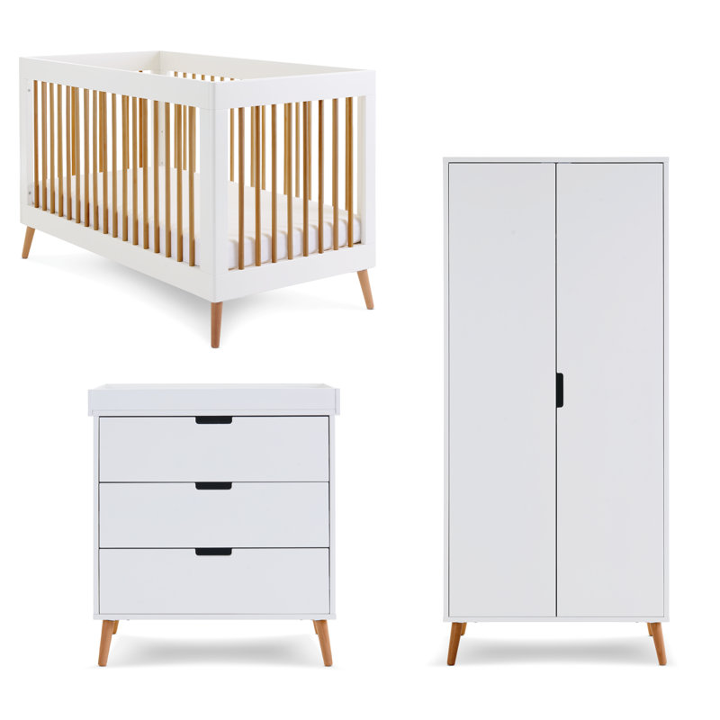 Maya Cot Bed 3 Piece Nursery Furniture Set