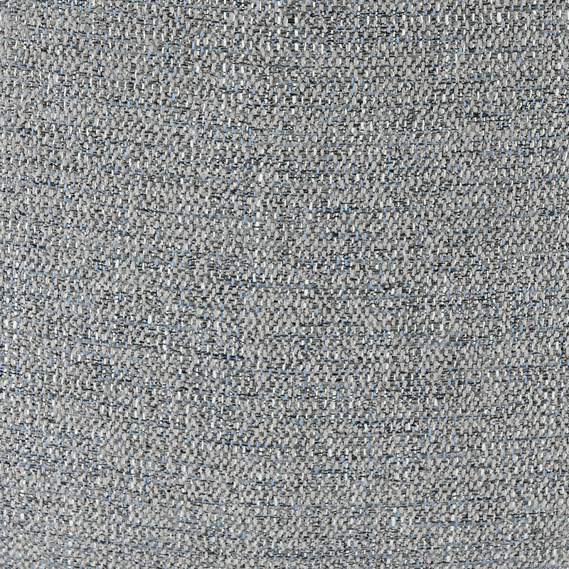 Chaise avec accoudoirs rembourrée Ardea, Gris foncé, Noir mat
