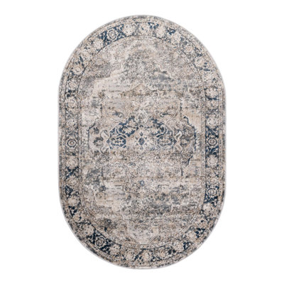 Cambrie Oriental Gray Area Rug