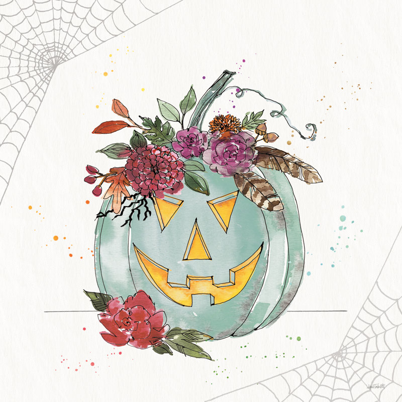 Spooky Style VIII by Anne Tavoletti - Wrapped Canvas Painting, 91cm H x 91cm W x 3.8cm D