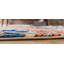 Tapis géométrique orange / bleu / brun Eddins-19498913