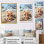 Étoile de mer sur la plage I - art mural bord de mer tropical-49675273-49675312