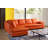 126" Wide Leather Match Sofa & Chaise-36705318-32041410