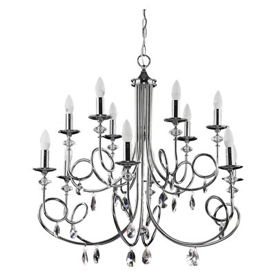 Dernier 12 - Light Candle Style Chandelier
