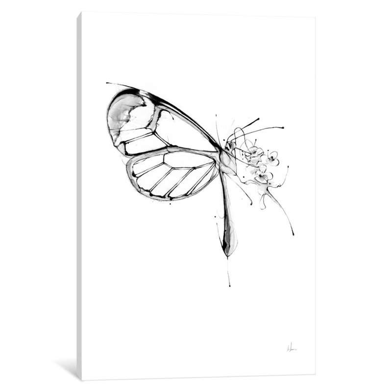 " Butterfly Fuel " by Alexis Marcou, 12" H x 8" W x 0.75" D