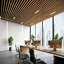 Panneaux de tubes de plafond modernes en PVC - 78,7 po de conception linéaire lisse - Tuile de plafond SEULEMENT-90673348