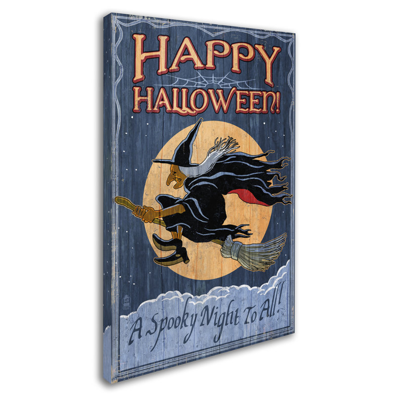 Kadey Witch' Graphic Art Print on Canvas, 32" H x 22" W x 2" D