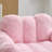 Adult Bean Bag In Pink Lotus Type Compression, Pull Ring For Convenient Mobility, No Installation, And Hygienic Fabric, Non - Slip Base, High Density Memory Foam Compression Leisure Chair, With Easy-1516790123