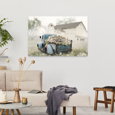 Art floral de printemps abstrait