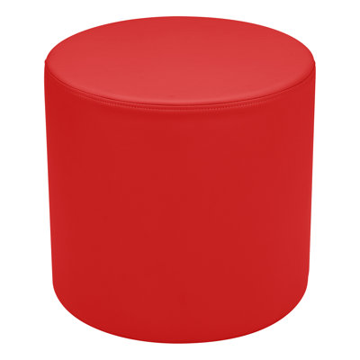 Shapes Series II Modular Collaborative Soft Seating Cylinder Stool with Foam Padded Seat