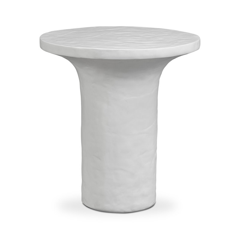 Selenit Hand-Crafted Reinforced Cement Side Table