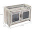 Solid Wood Rectangle Accent Cabinet-1563376927