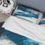 Ensemble de housse de couette en microfibre / polyester traversant les nuages bleus V-1757107647
