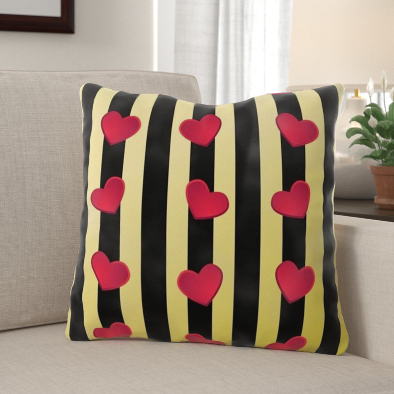 Housse et insert de coussin carré Ohara, Intérieur