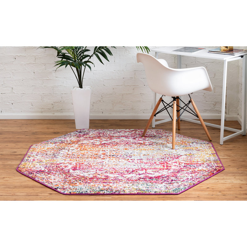 Robinne Oriental Indoor Rug, Octagon 5' x 5'