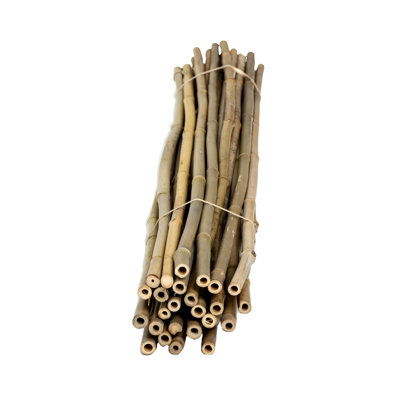 Natural Bamboo Stakes Plant Support Trellis Garden Stake