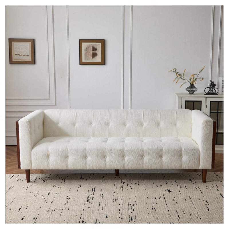 Canapé 3 places (69871.00A _69871.00B), Beige, Brun