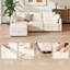 Canapé modulaire rembourré en L en chenille de 97,2 po Keswick-1739052094