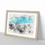 Mountains in New Zealand - Framed Print-56915402-56915403