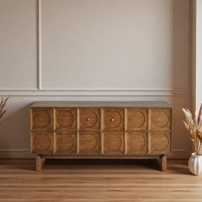 Nordic-style vintage and minimalist sideboard