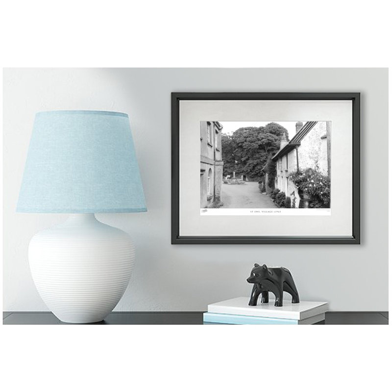 St Ewe, Village C1965 by Francis Frith - Single Picture Frame Print, 45cm H x 60cm W x 2.3cm D