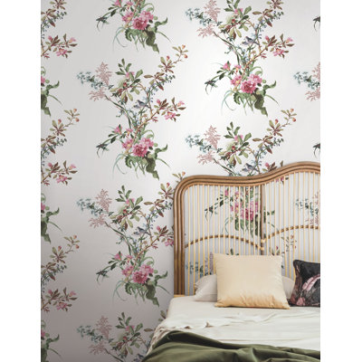 Peel & Stick Floral Roll