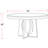 Pula 4 - Person Pedestal Dining Set