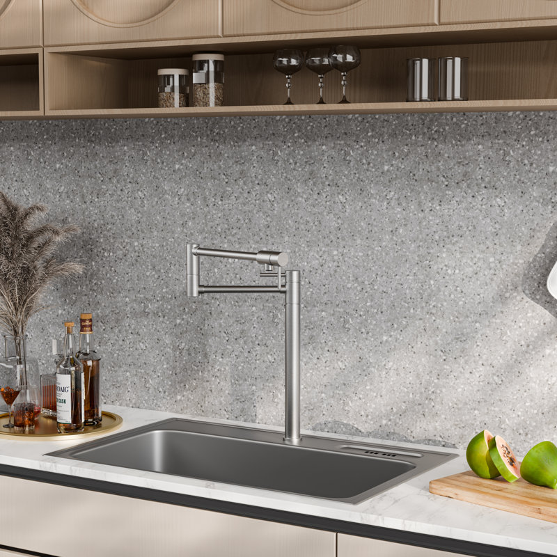 Dilon Kitchen Faucet, Brushed Nickel