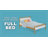 Bromyard Quadra Full Bed - White And Natural