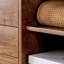 Buffet de rangement rétro et simple en bois massif-1605090910