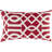 Charming Red Geometric Throw Pillow-20113163-20113161