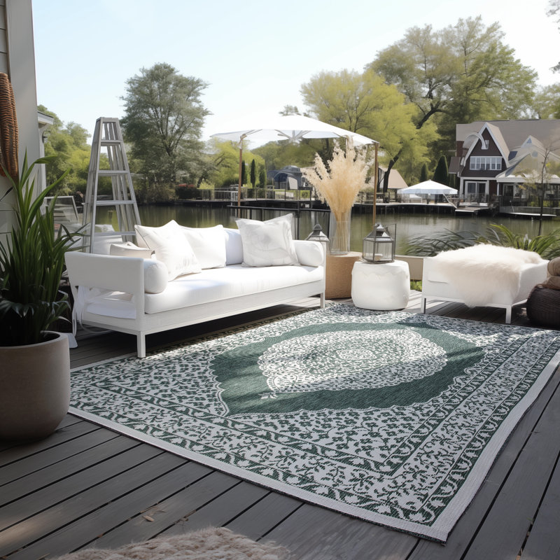 Gemini Ornamental Area Rug, Rectangular 160 x 230cm