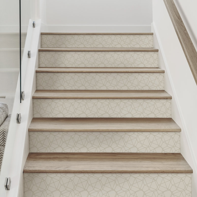 Adhésif décoratif Latitude Run, Beige, H 6,5 po x l 48 po