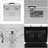 13.4" H X 13.8" W Lockable File Organizer Storage Box-86684389