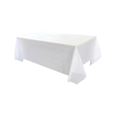 Disposable Tablecloth Plastic Party Plain Tablecloth Plastic Cloth Birthday Dessert Table Solid Color Tablecloth Water Proof And Oil Proof Tablecloth