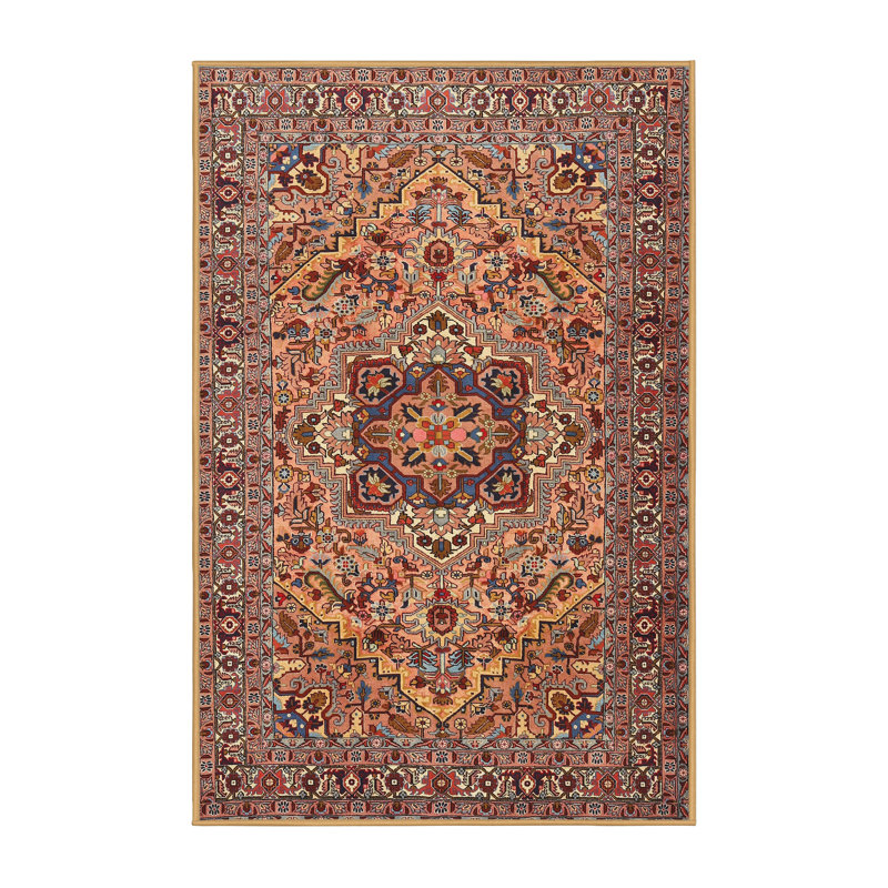 Oriental Indoor Rug, Rectangle 5' x 7'